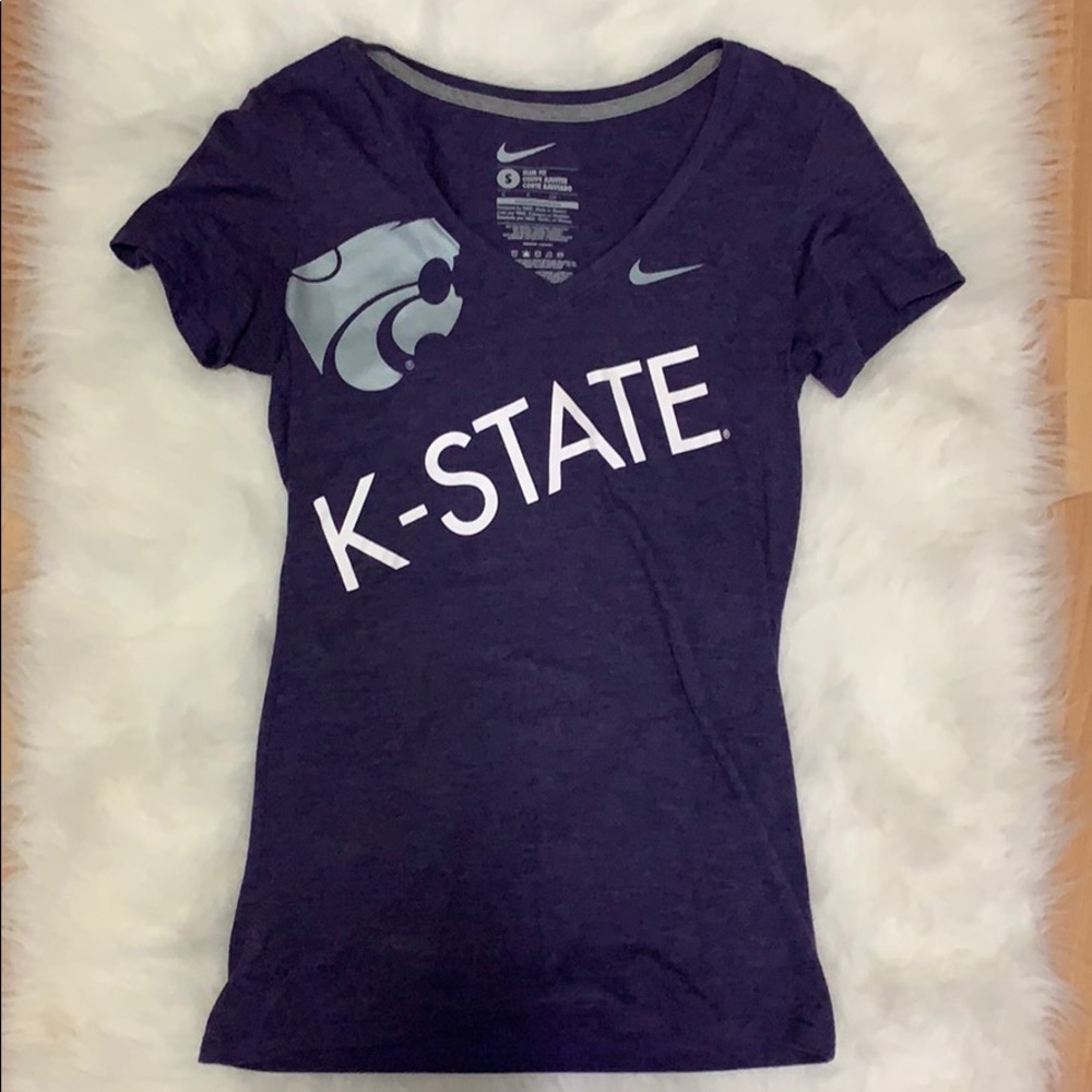 Fitted Nike K-State Tee